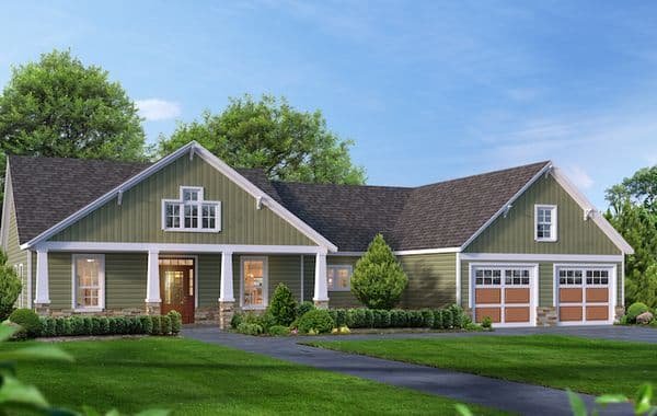 Hillcrest custom home floor plan