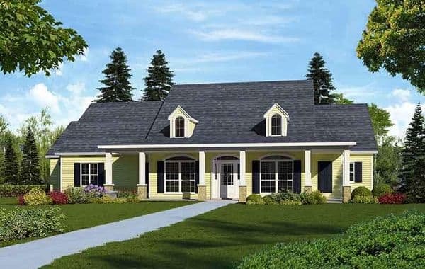 Leyland custom home floor plan