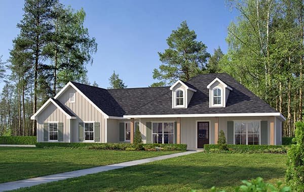 Olivia custom home floor plan