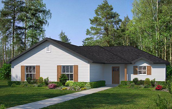 Arkansan custom home floor plan