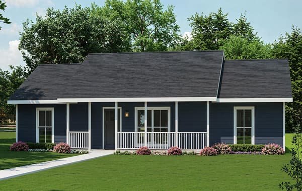 Whitley custom home floor plan